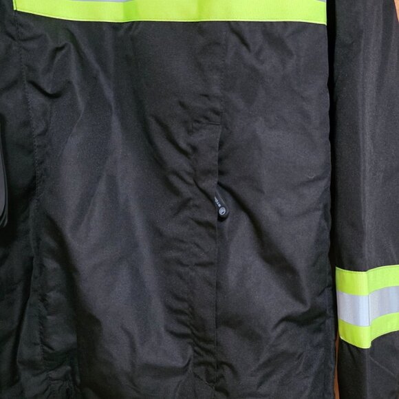 NWT - Men's Reflective Black Jacket - Picture 4 of 6